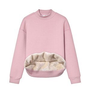 NEW Winter Pullover Sherpa Fleece Heavyweight Sweatshirt S